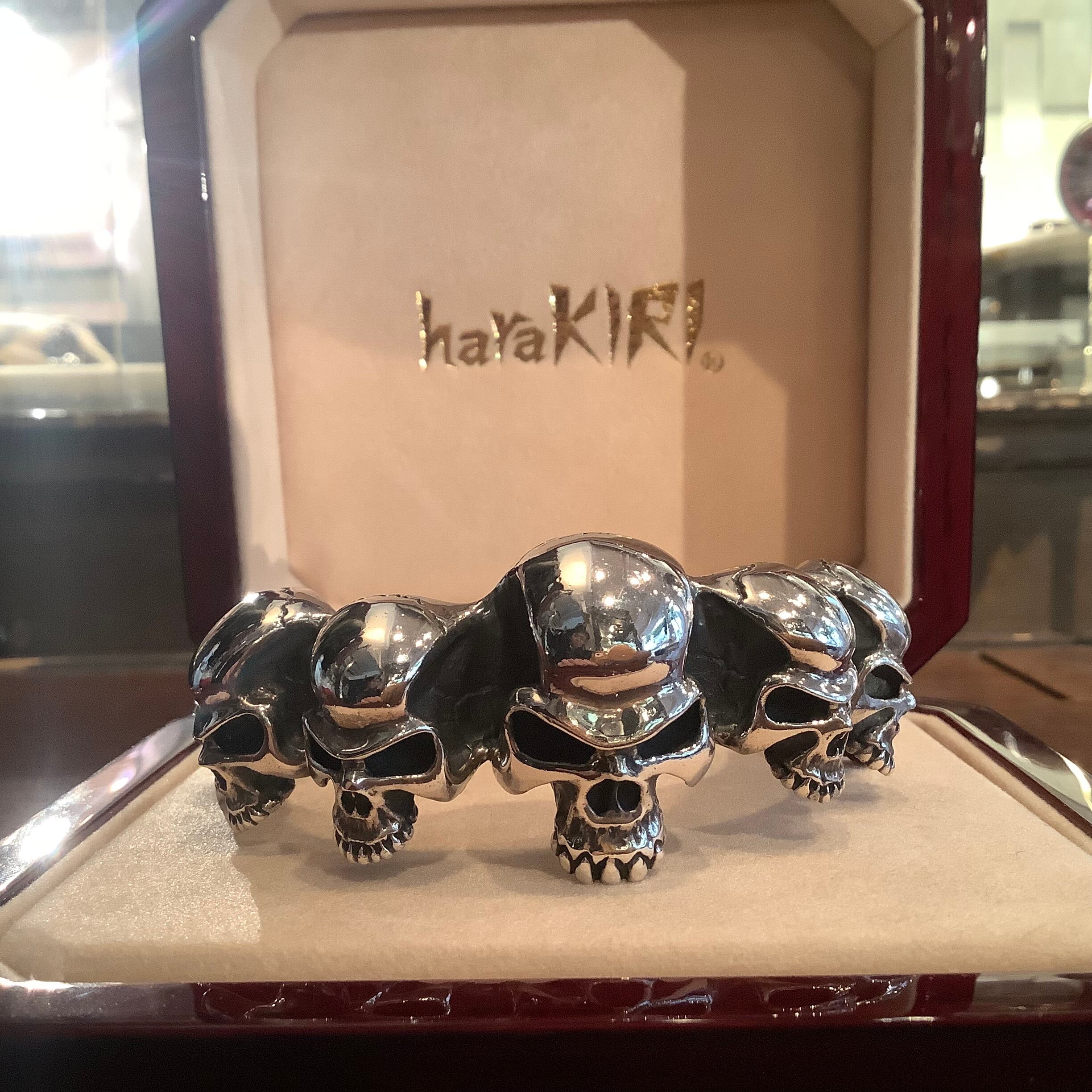 haraKIRI ハラキリ 髑髏バングル（大）SilverJewelry