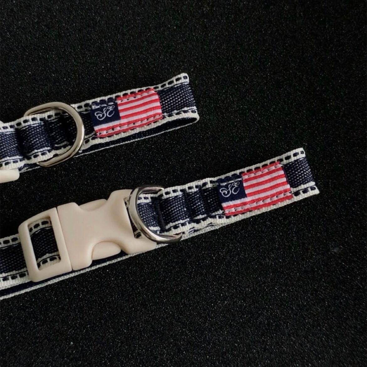 【seenii】Hog collar+leash (set)