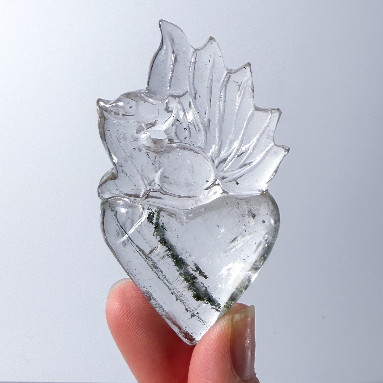 ガーデンハートの九尾ちゃん  ＊ Garden Quartz ＊ 天然石