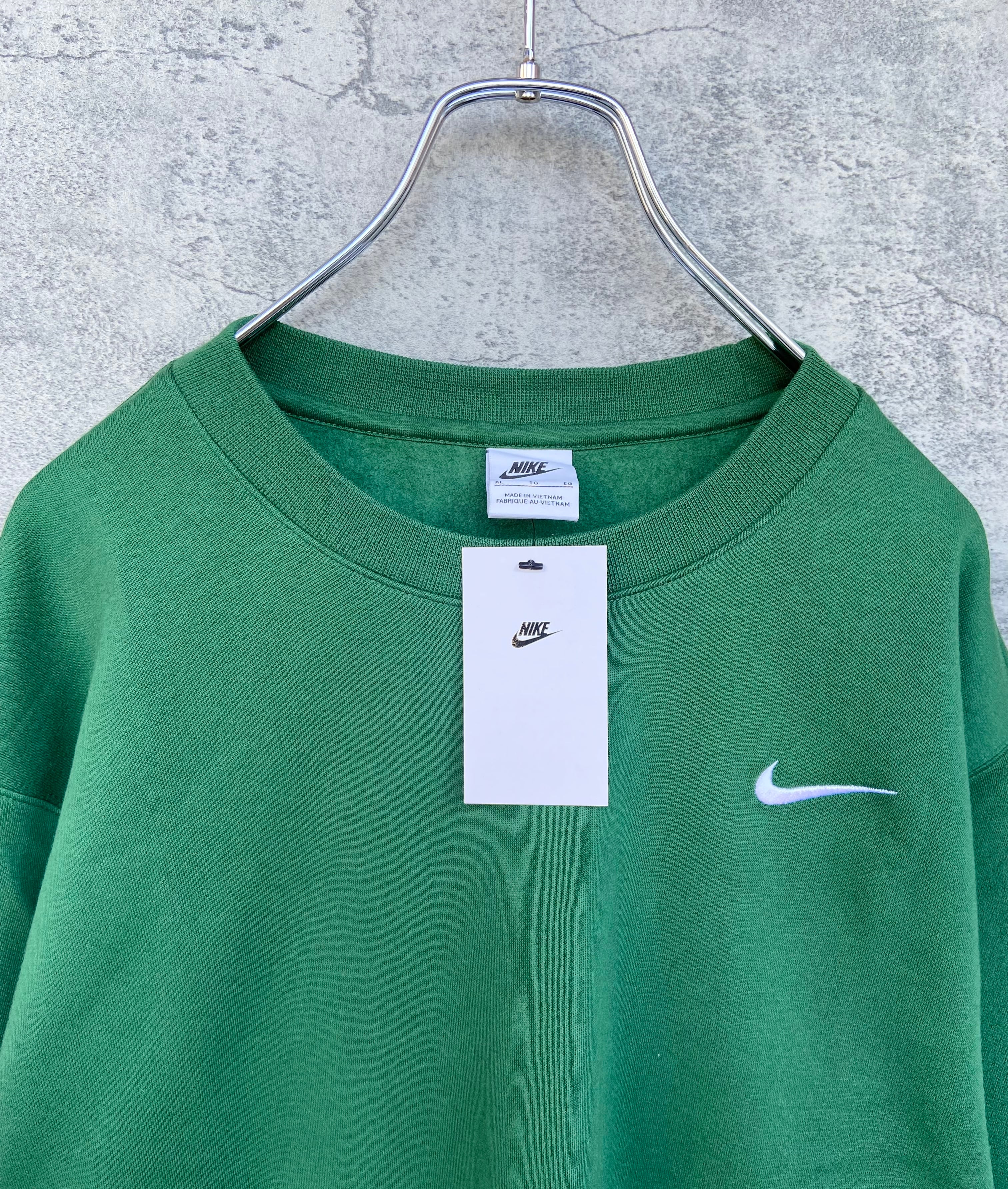 “オッスさま専用” 刺繍スウォッシュ NIKE スウェット XL 紺