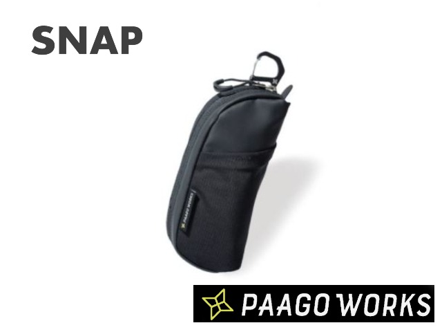 【paagoworks】 SNAP BK(Black)