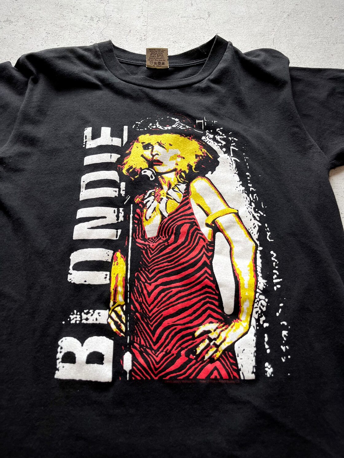 06s〜 BLONDIE - DEBBIE HARRY PRINT TEE OLD VINTAGE ブロンディ 