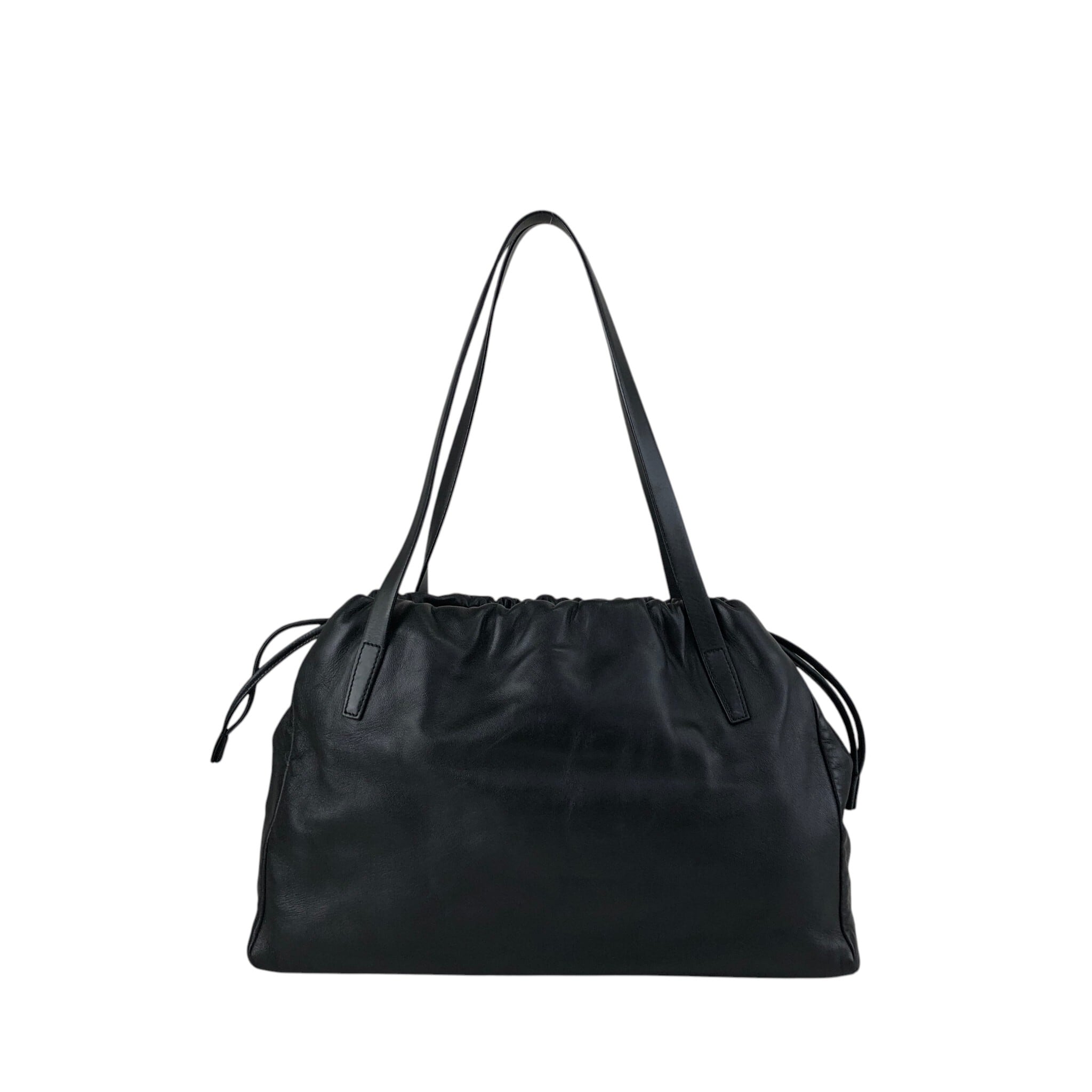 LOEWE ロエベ トートバッグ ブラック アナグラム ナッパレザー vintage