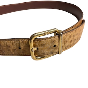 vintage GUCCI leather belt