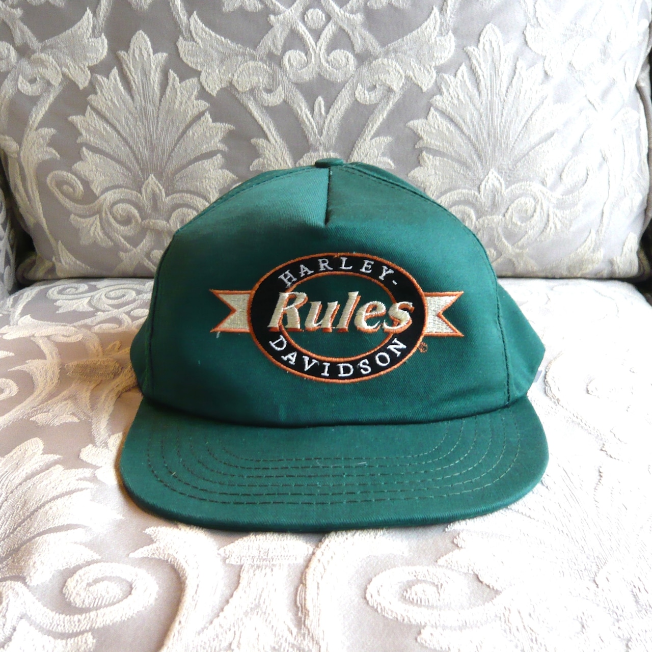 90s HARLEY-DAVIDSON CAP GREEN