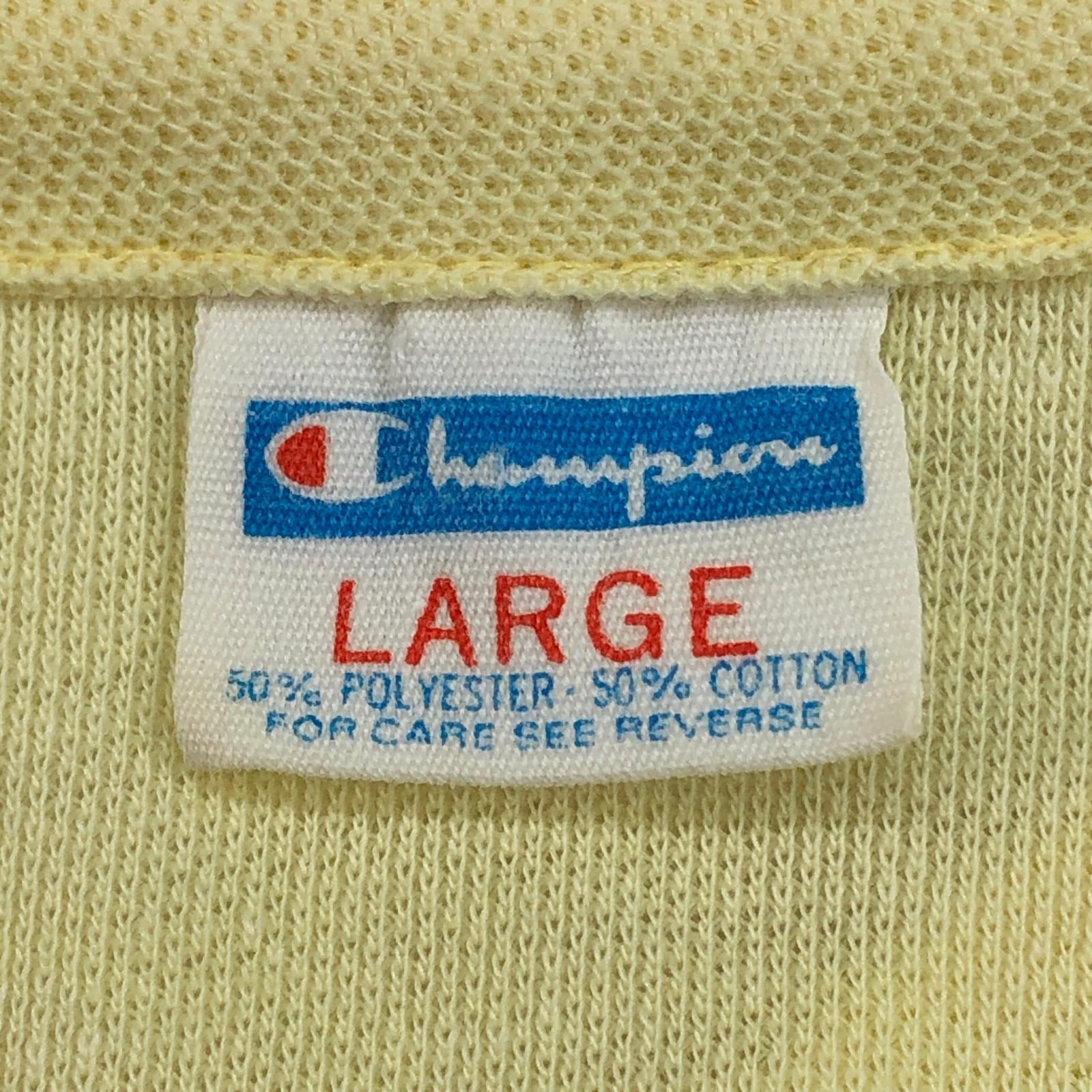 CHAMPION 70年代 USA製 バータグ 後期 襟芯入り NAVY SWIMMING ワン