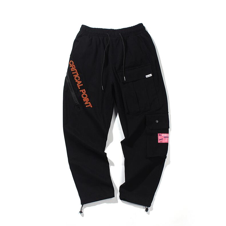 全2色 カーゴパンツ マルチポケット カジュアル ストリート