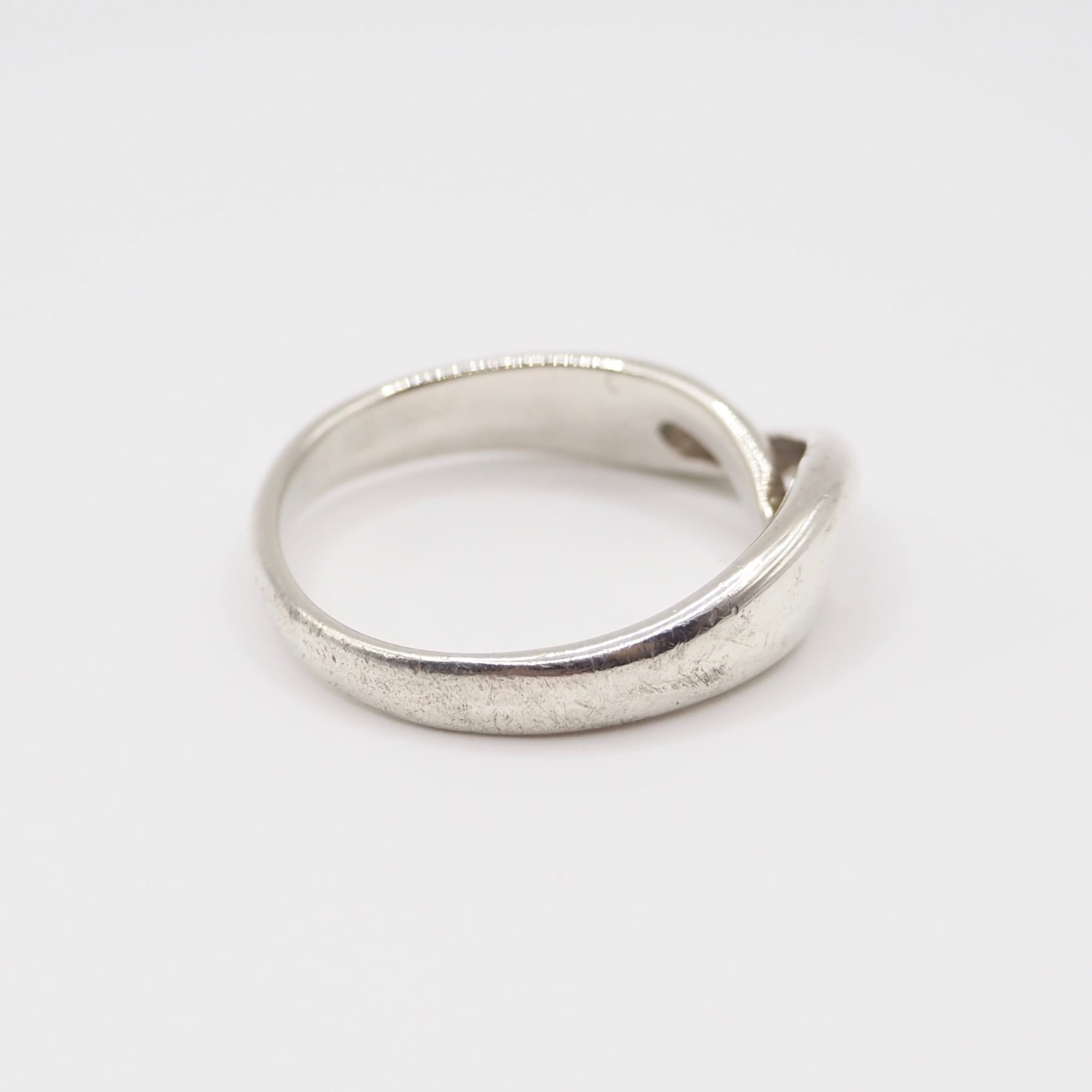 Tiffany&Co. 約12号 インフィニティ リング シルバー925 ティファニー