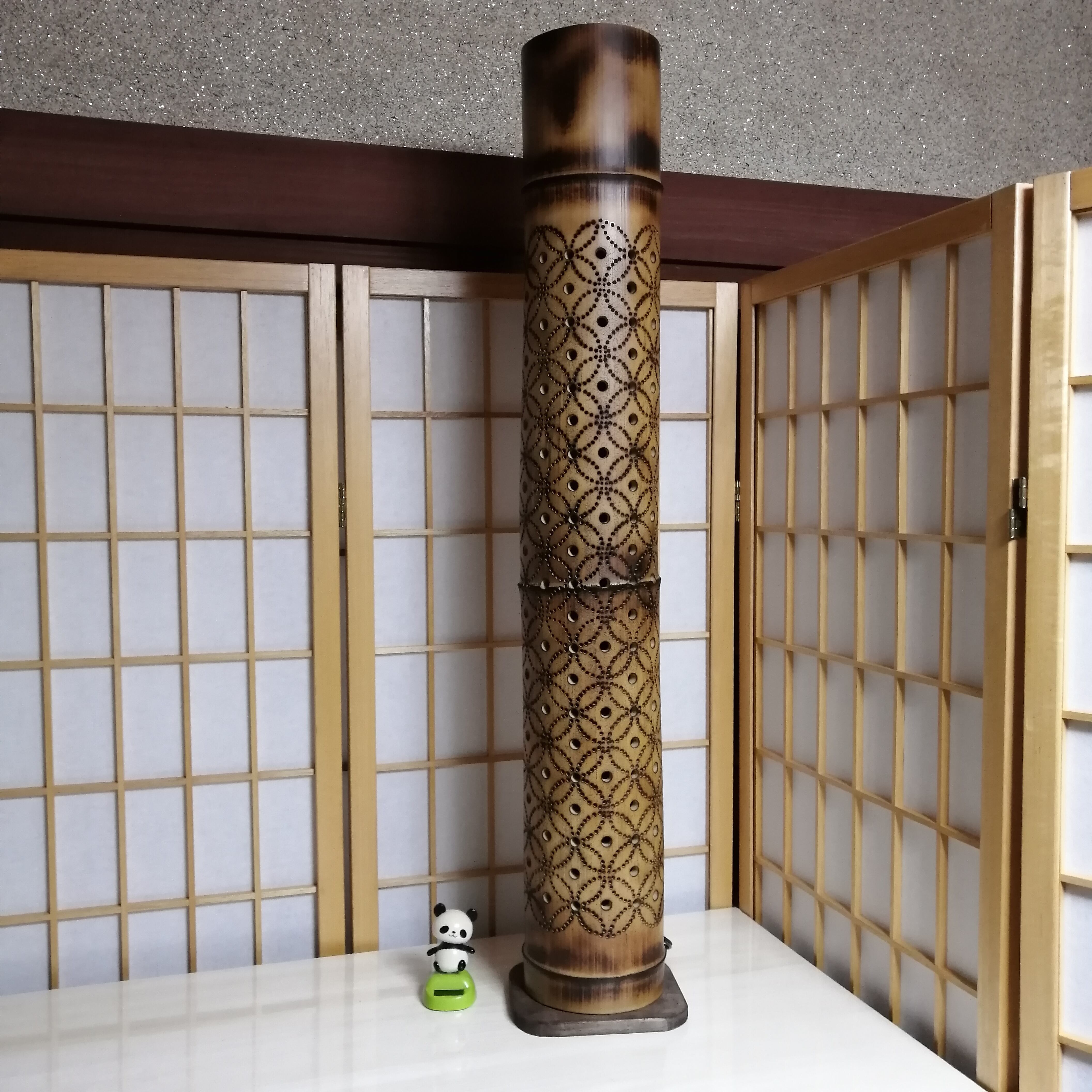 癒し灯火　竹行灯　No23233 癒し灯火 竹行灯 No23233