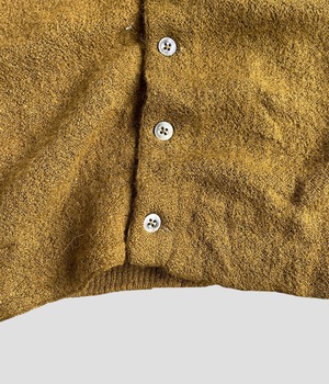 -Varsity Shop- Vintage 60-70s V neck alpaca cardigan