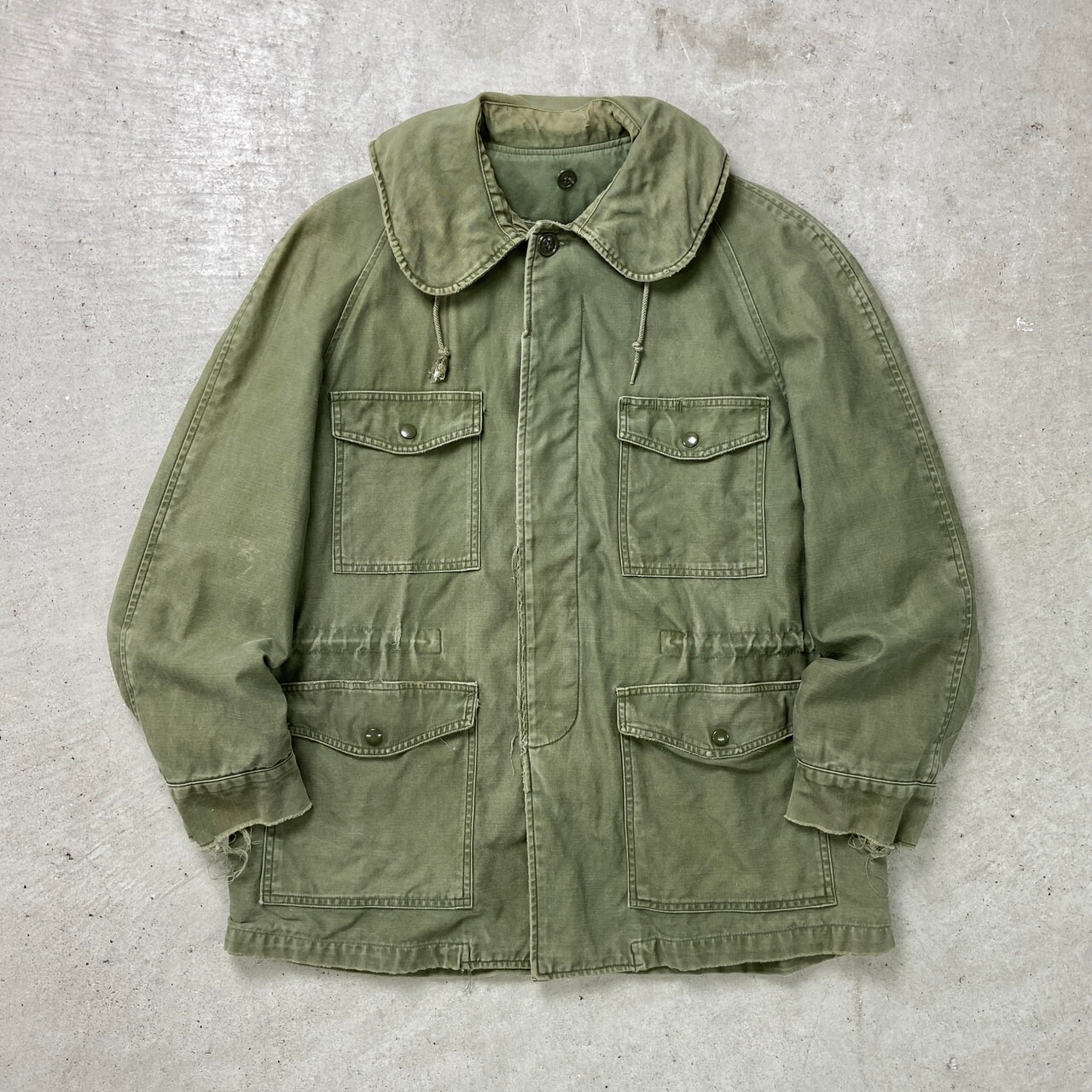 62年納品 60年代 黒タグ U.S.AIR FORCE 米軍実品 キャトルジャケット 