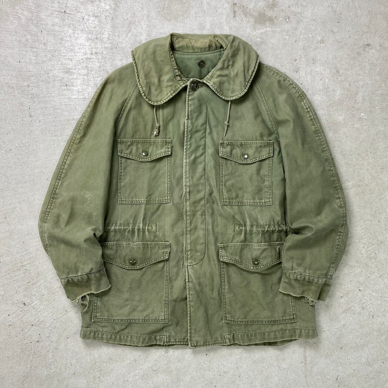 62年納品 60年代 黒タグ U.S.AIR FORCE 米軍実品 キャトルジャケット 