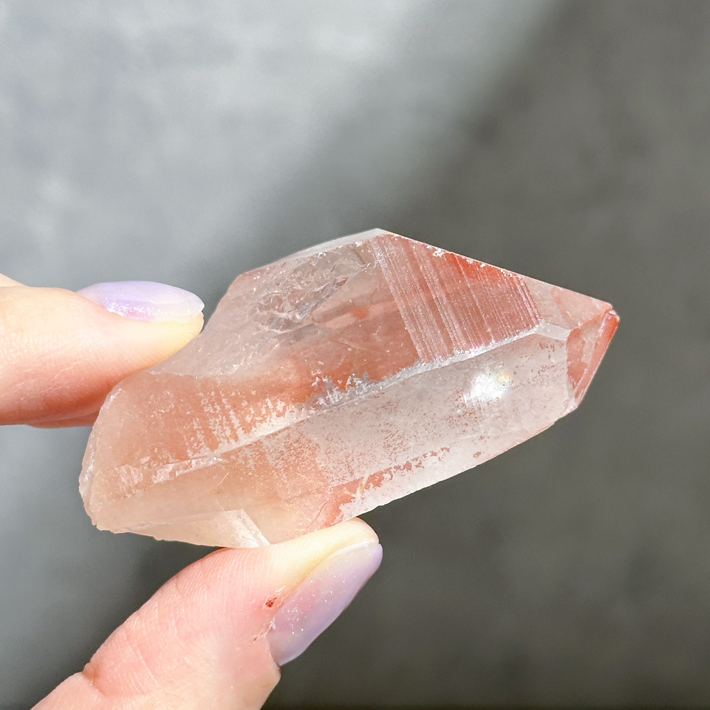 ミナスジェライス産ピンクレムリアン 原石24◇ Pink Lemurian ◇天然石
