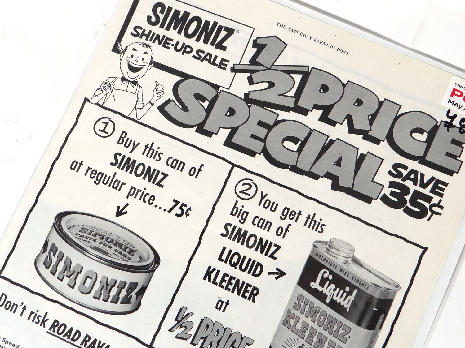 Vintage】LINCOLN 雑誌切り抜き 1952年 The Saturday Evening Post