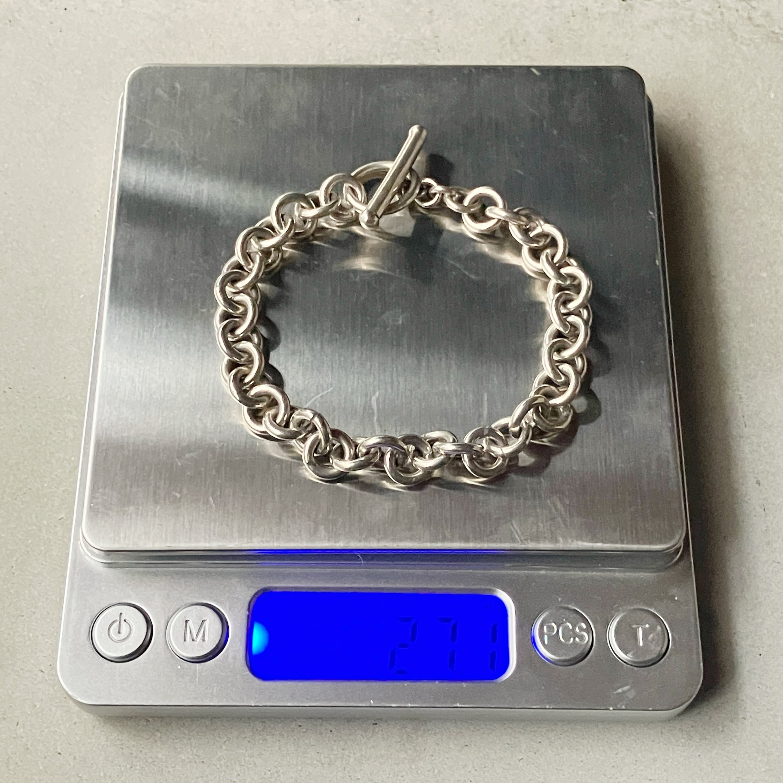 メキシコ製 MEXICO VINTAGE CHAIN ブレスレット SILVER925 | unune
