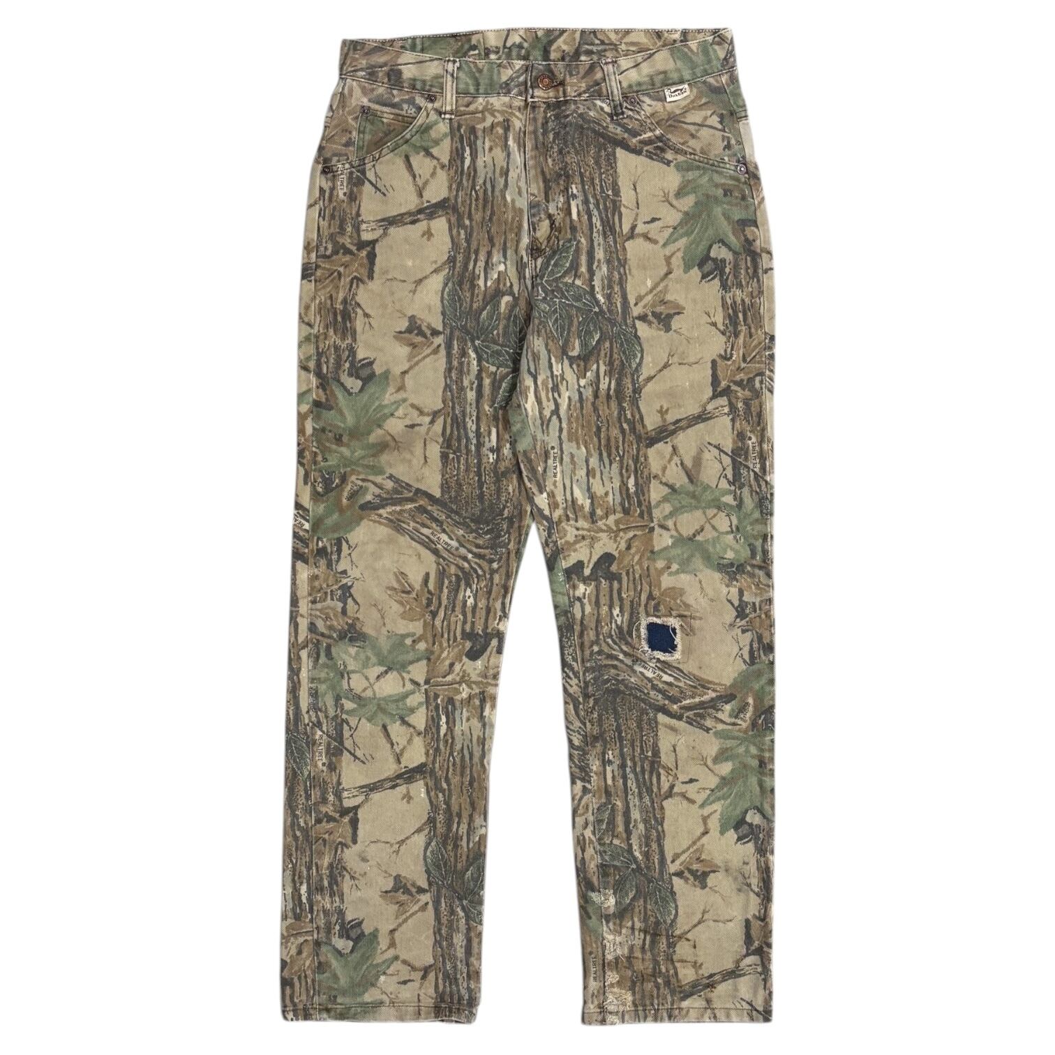 90's USA製 Duxbak Realtree Camo 5Pocket Pants W34 / ダックスバック