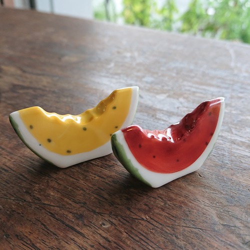 スイカの箸置き