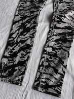"DIESEL" Python Black Camo Skinny