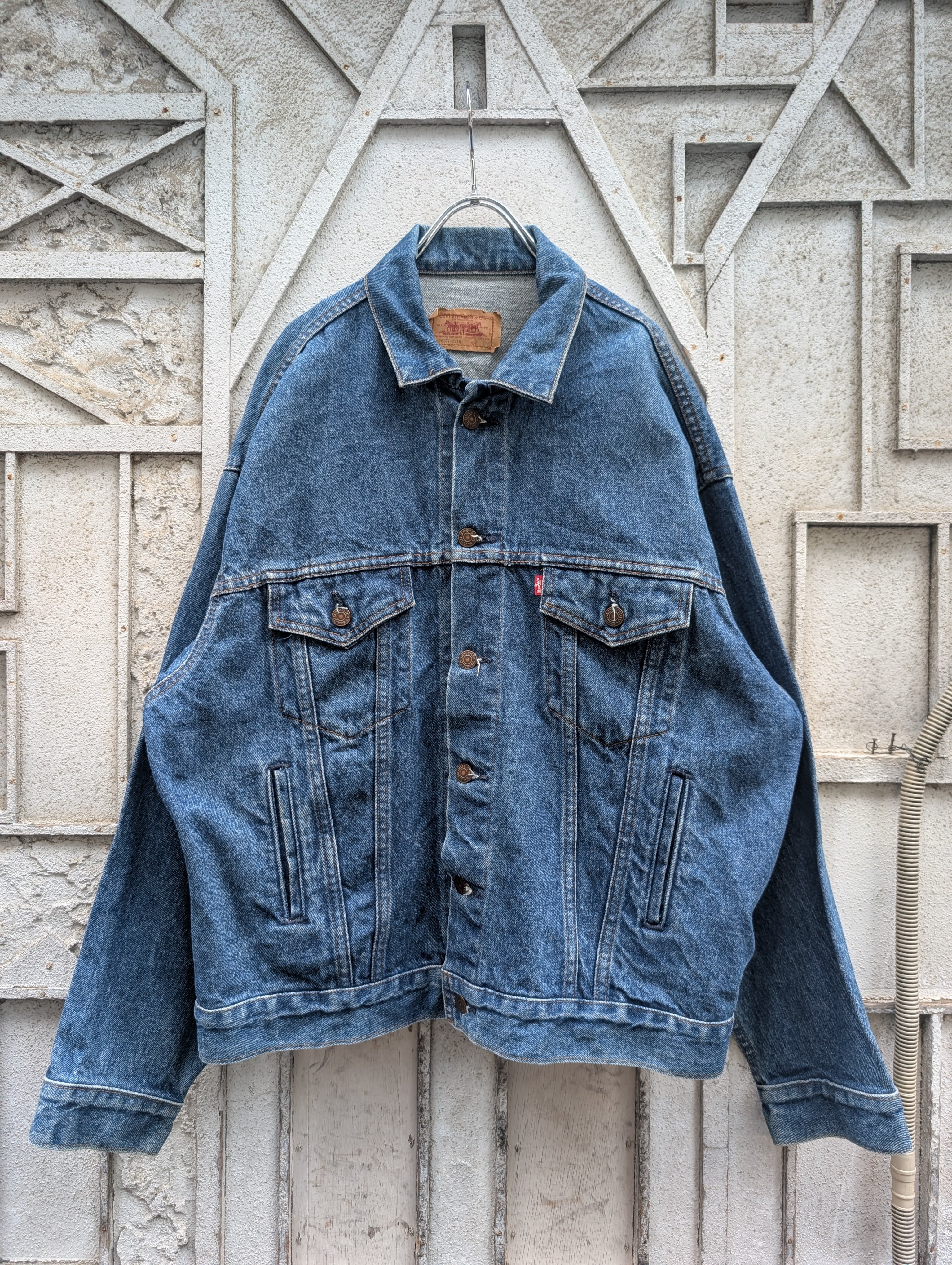 "LEVI’S" 70507 denim jacket / made in USA