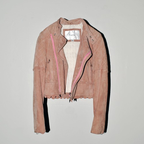 2006 LUELLA x TARGET Suede biker jacket