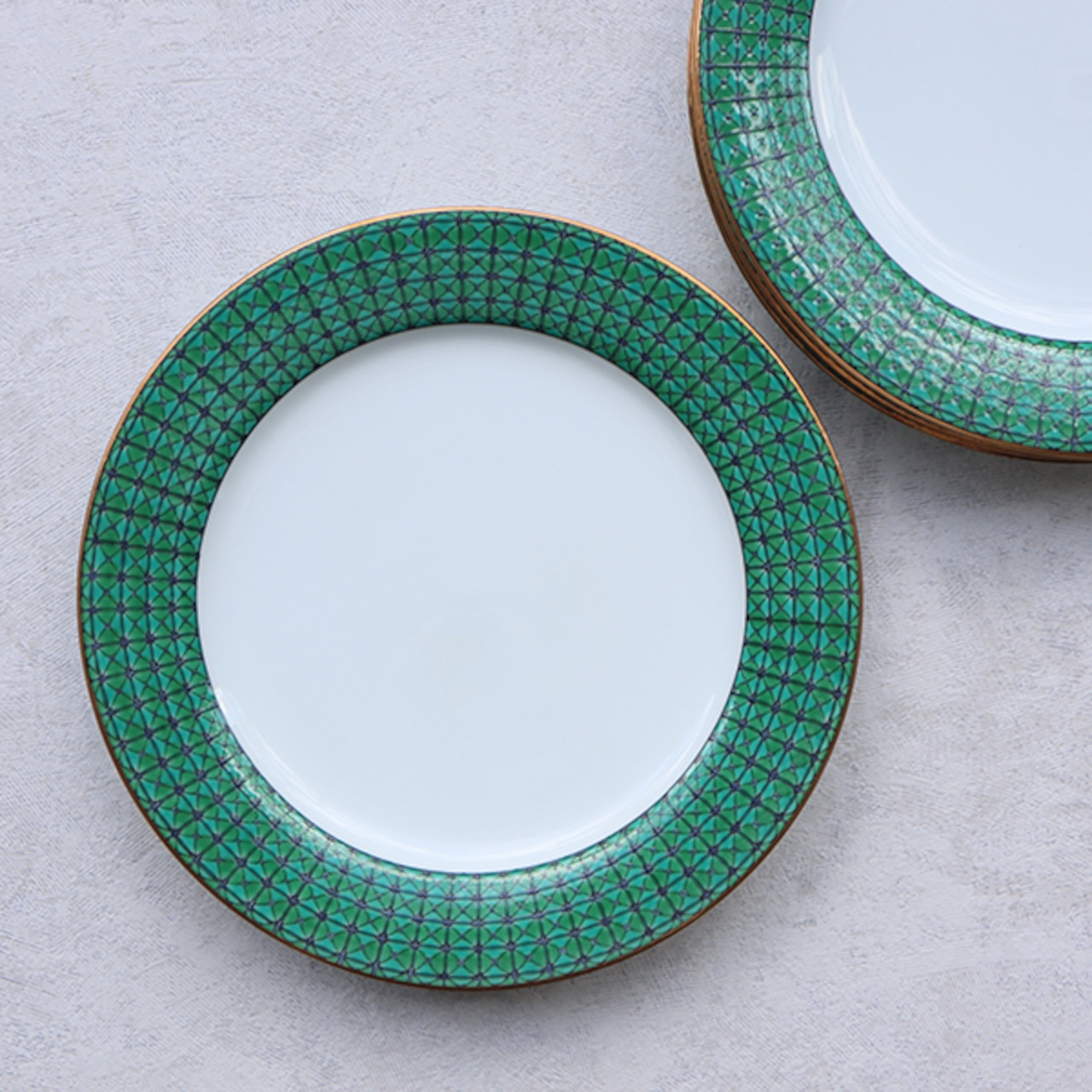 【アウトレット福袋】【送料無料】【限定1セットのみ】有田焼 緑七宝10点セット