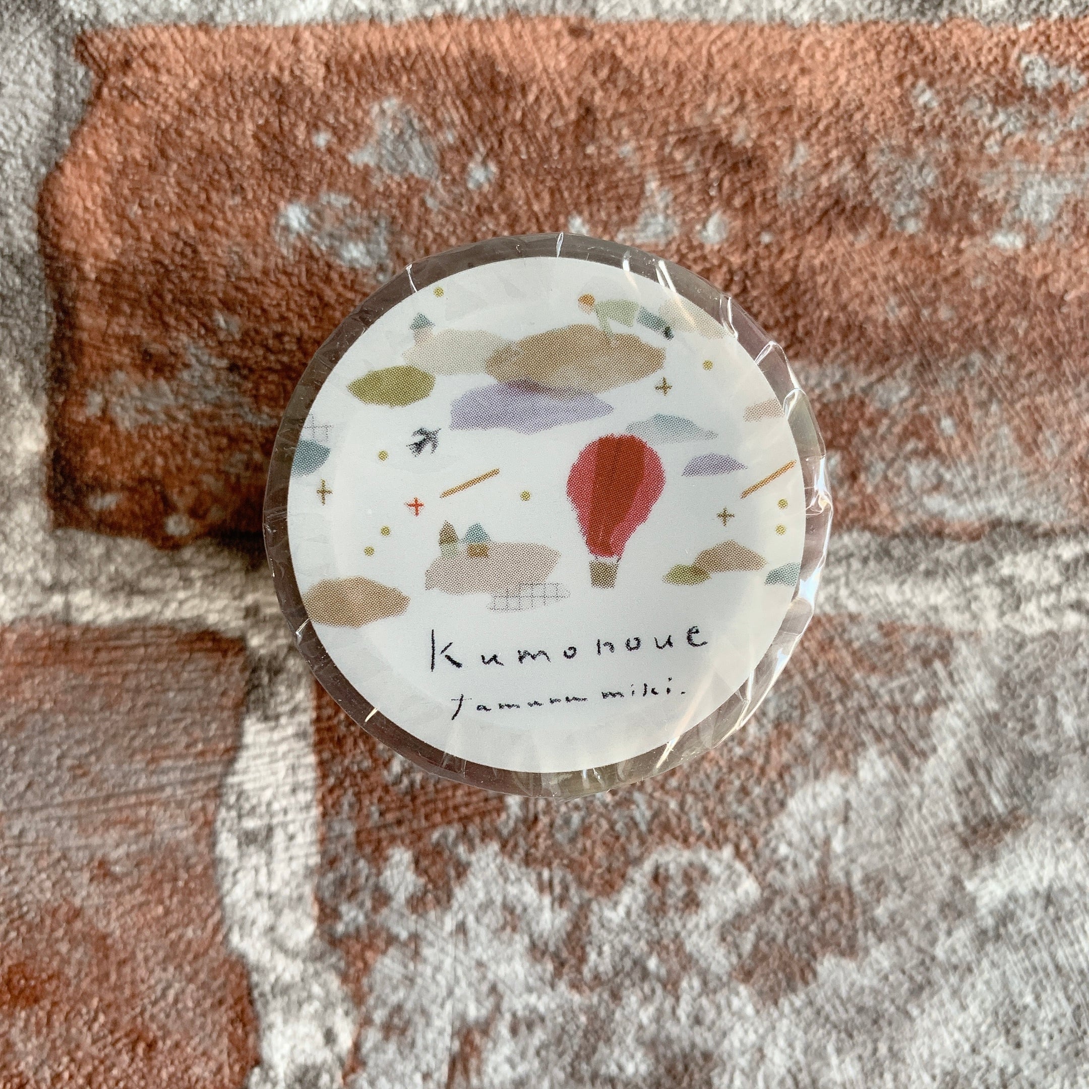 田村美紀さん クリアテープ【Kumonoue】20mm