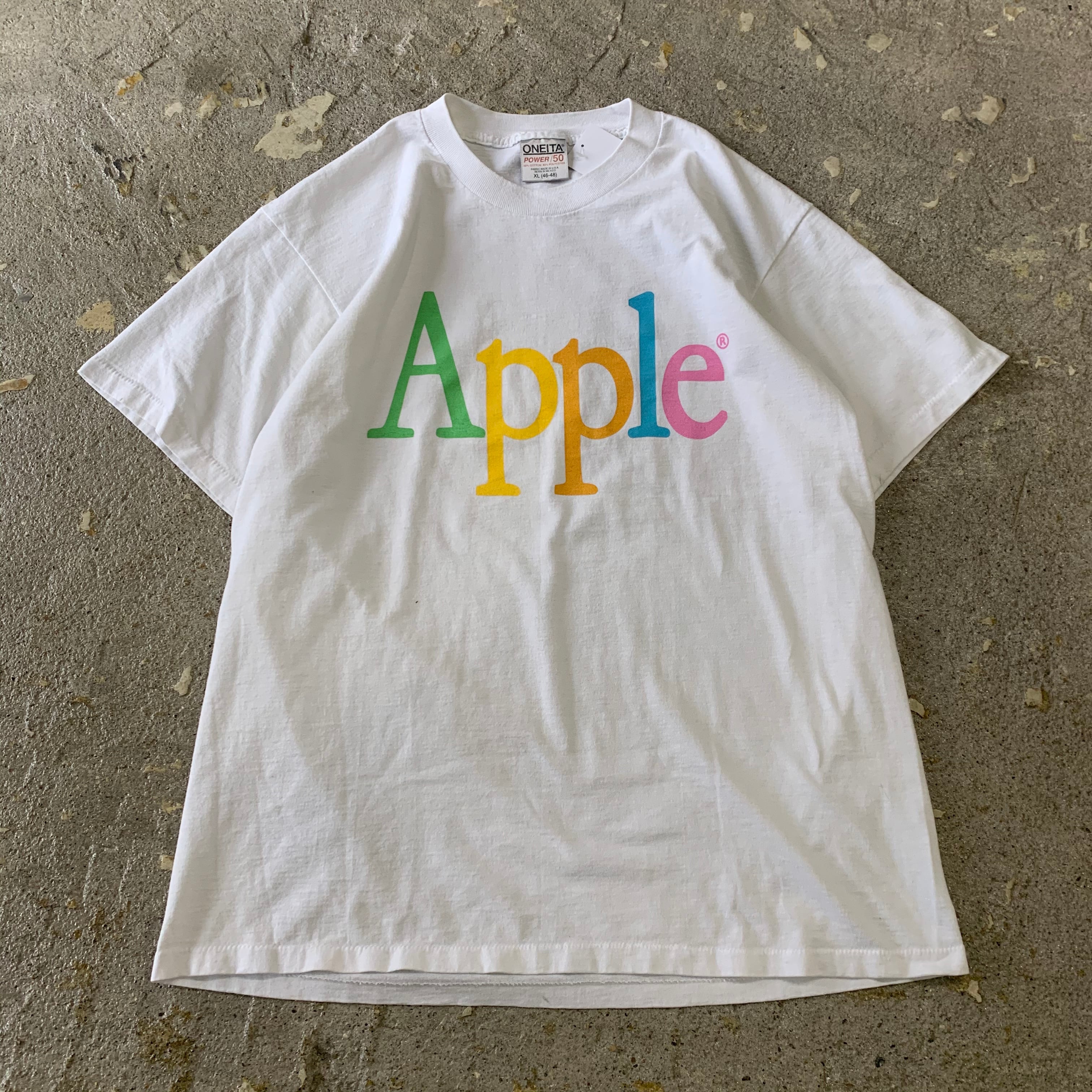 90s Apple T-shirt | What’z up powered by BASE