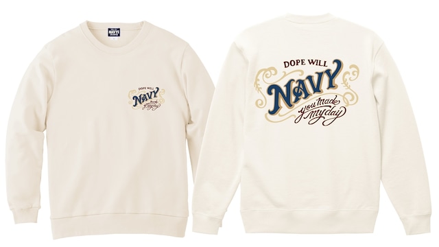 NAVY KIDS SIGNPAINT SWEAT  (KIDS)