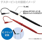 三和電気計器 クリップリード TL-9IC