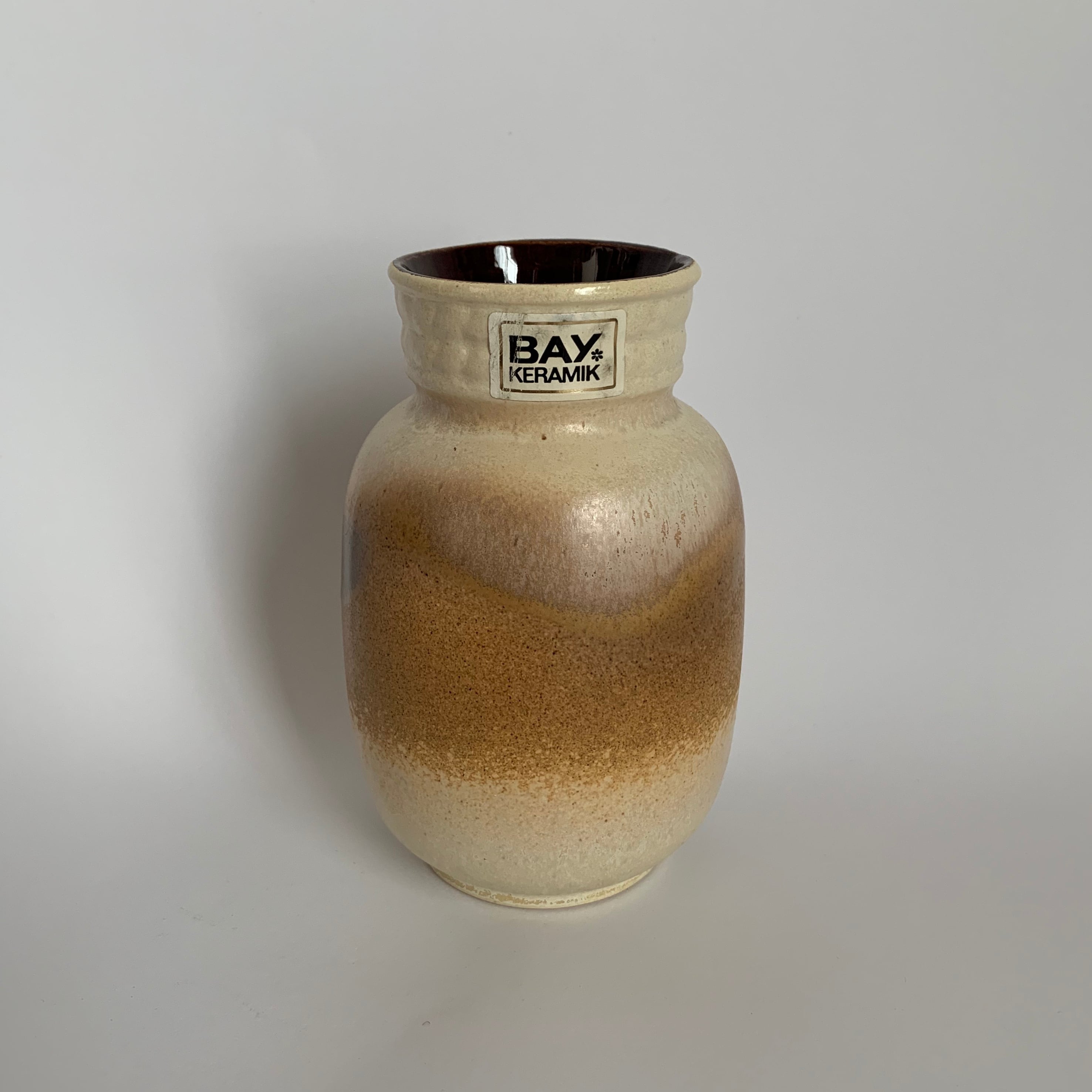 Bay Keramik / Vintage Fat Lava Vase _11(ヴィンテージ フラワー