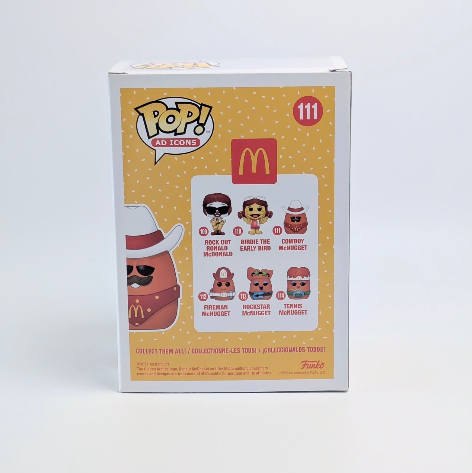 ☆US直輸入☆FUNKO 【 POP! AD ICONS VINYL FIGURE MCDONALDS COWBOY McNUGGET（ マクドナルド カウボーイ マックナゲット ）】 ビニールフィギュア〚アメリカン雑貨 アメトイ〛
