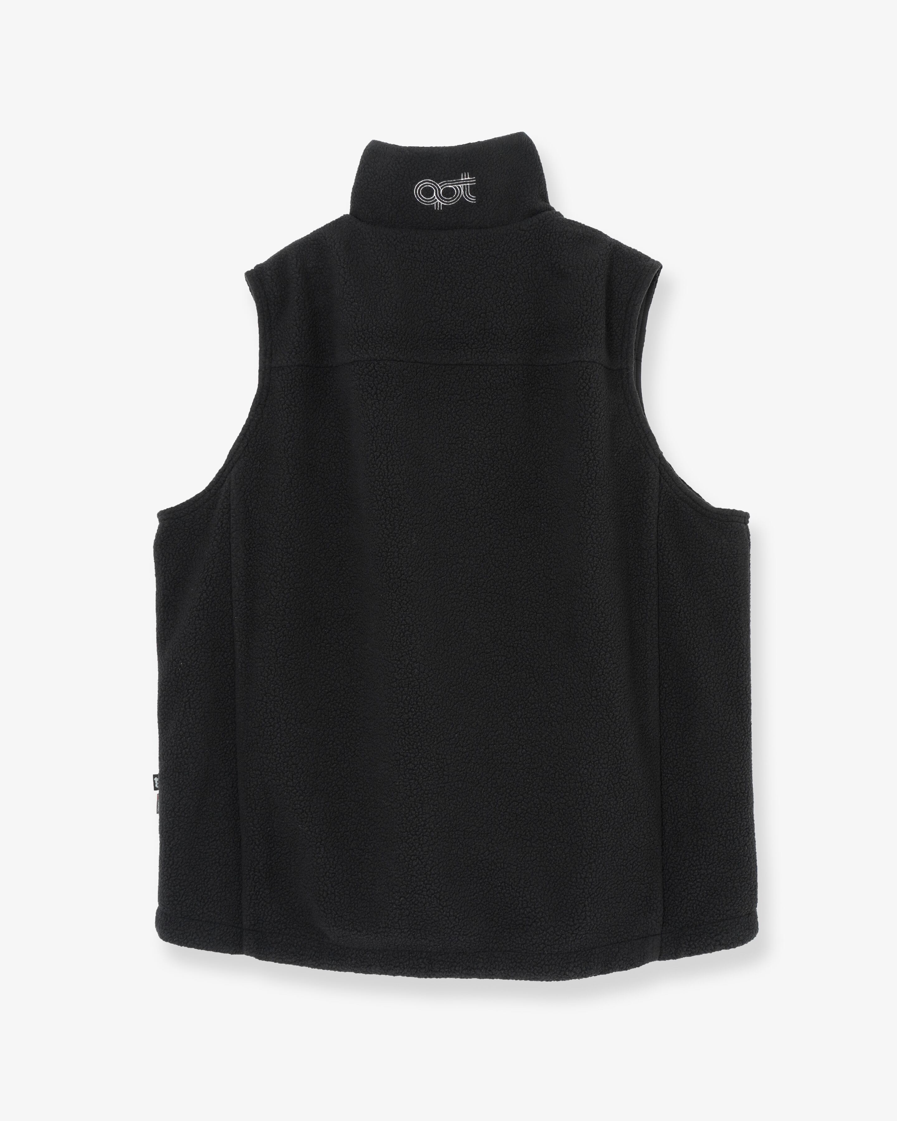 オプトスタフ　OPTSTUFF POLAR FLEECE VEST ベスト　XL OPTSTUFF] POLAR FLEECE VEST (BLACK) | OPTSTUFF