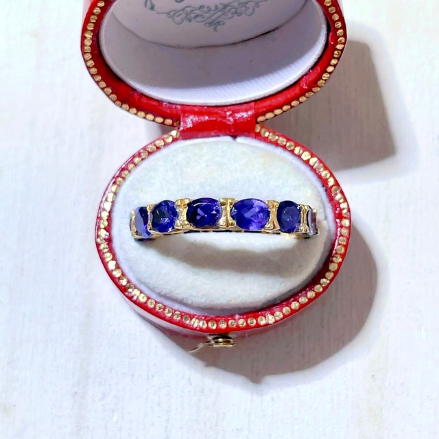 【 ガーネット ファセットカットイヤーカフ 】#0578