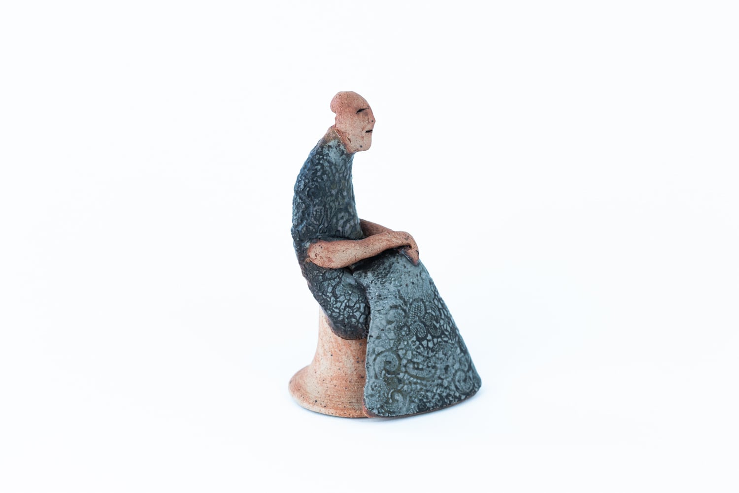 Lisa Larson | Unique Seated Fugurine | kaikki gallery | 北欧