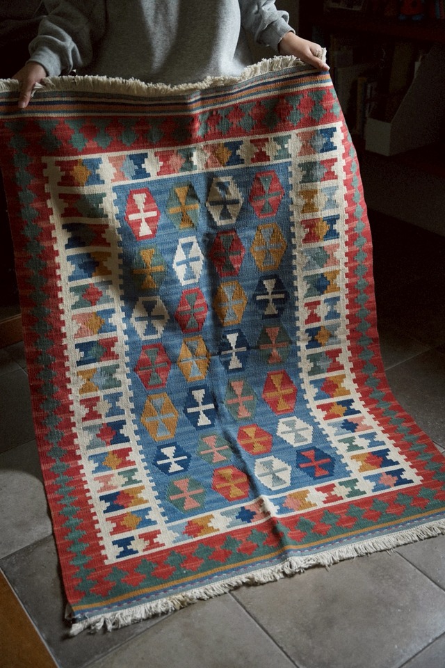 1791 -Vintage Qashqai kilim