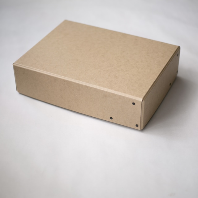 FROME - Archival storage box “Rivet Box” - Kraft  (made in Japan)