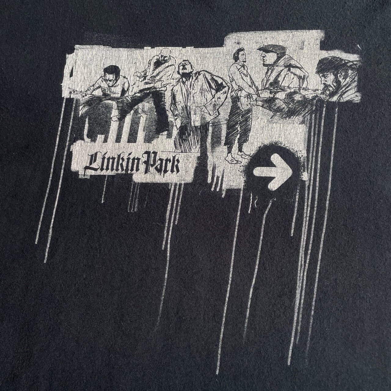 00年代 LINKIN PARK リンキンパーク バンドTシャツ メンズXL 古着 00s 