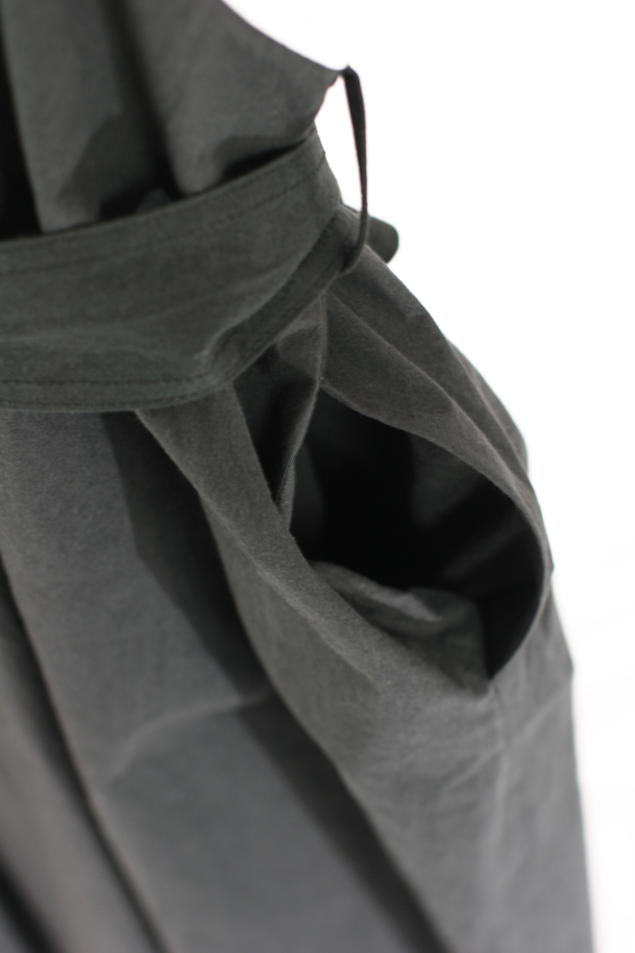 【ASEEDONCLÖUD】 Market shirt coat / Black