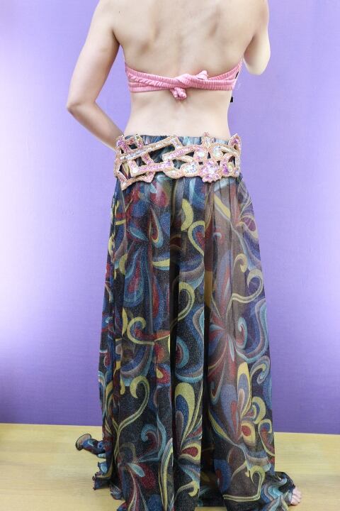 エジプト製 ベリーダンス衣装 ターキッシュスタイル ピンク | shamirajapan