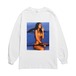 Smoking Rihanna Photo L/S  (white)