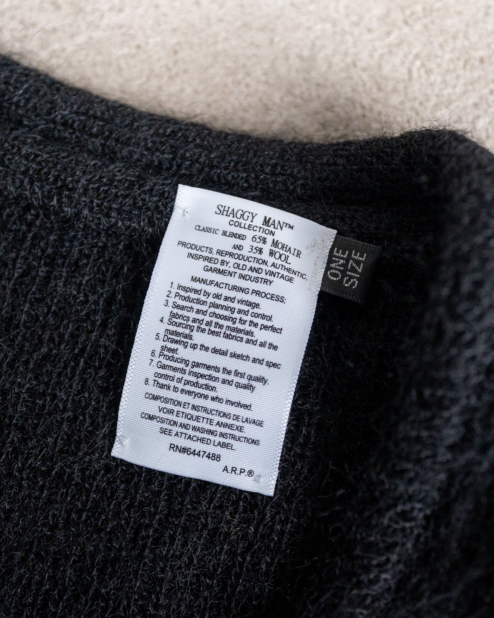 Authentic Reproduction Products®】Shaggy Man™ Mohair Cardigan W