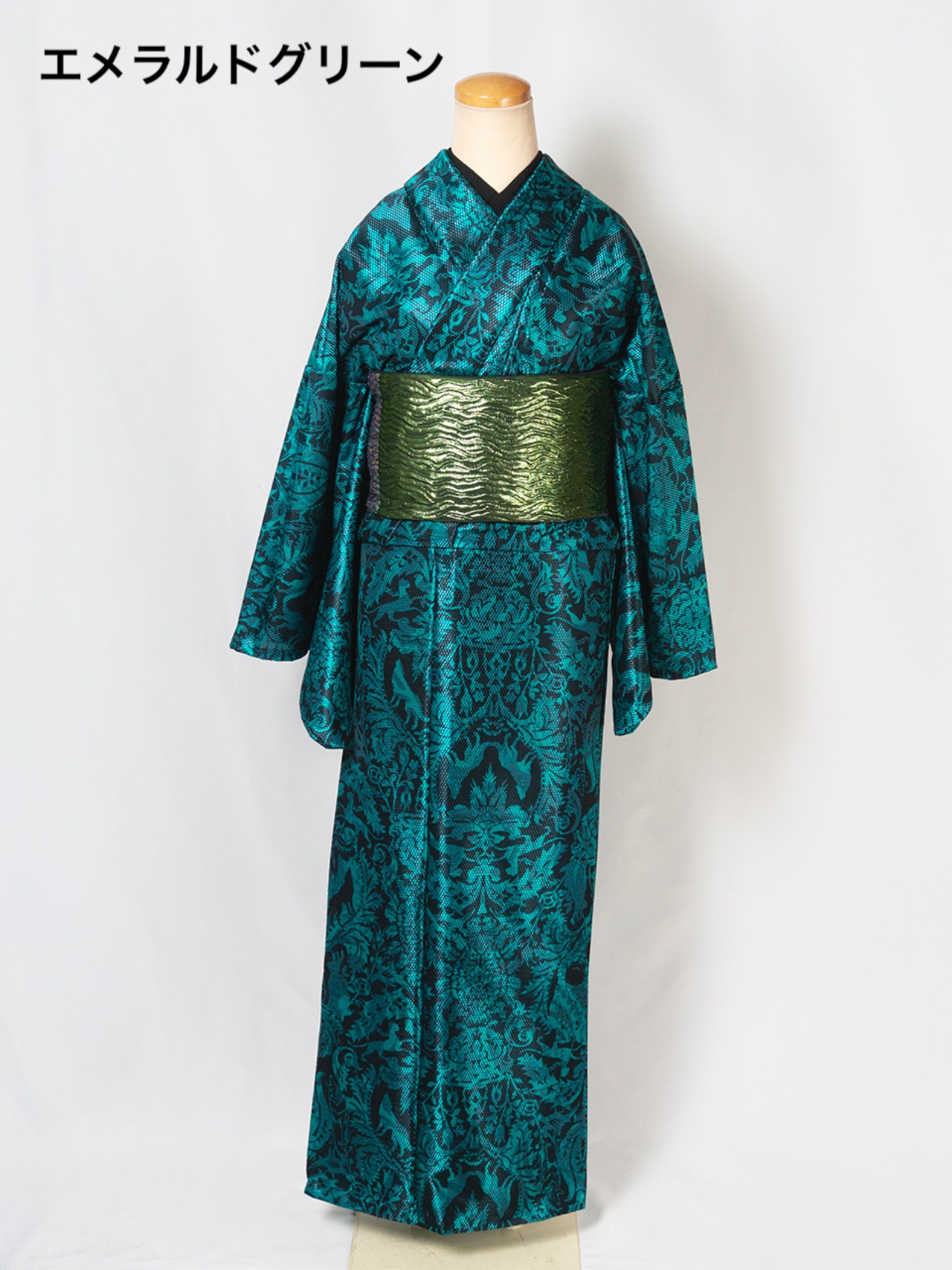 【受注商品】Rumi Rockきもの「バーズアイ ドクロ更紗」　[A1825 A1826]