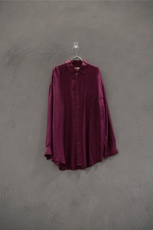 Pnotest silk shirt purple
