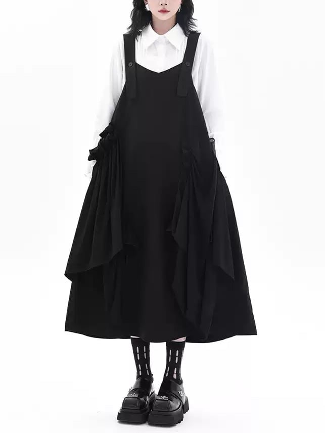 ラスト1点Mサイズ⭐︎big volume tulle skirtアイボリー ANDMARY】Quinn slit skirt