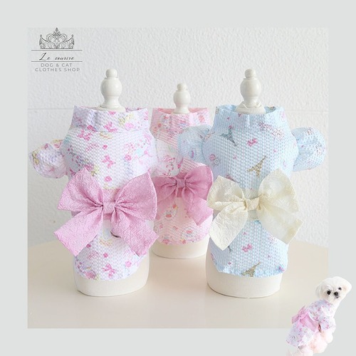 予約【№B05134】　ビッグリボン　パステルカラー　浴衣（3カラー）