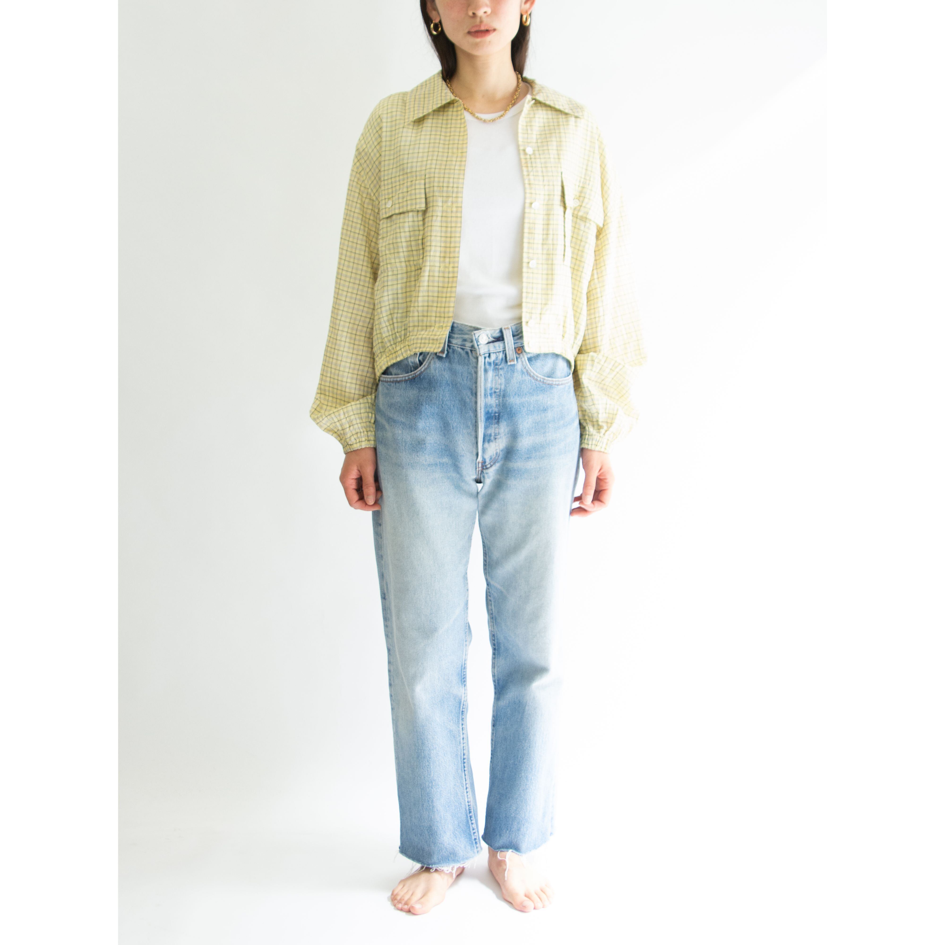 【Christian Dior sports 】100% Silk Oversized Shirt Jacket（クリスチャンディオール チェック柄 オーバーサイズ シルクシャツジャケット ）