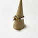 Vintage 916 Silver  Amber Ring Made In Poland