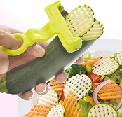 ののじ 皮むき 網目状に削る ワッフル ピーラー グリーン W1WP-01PG