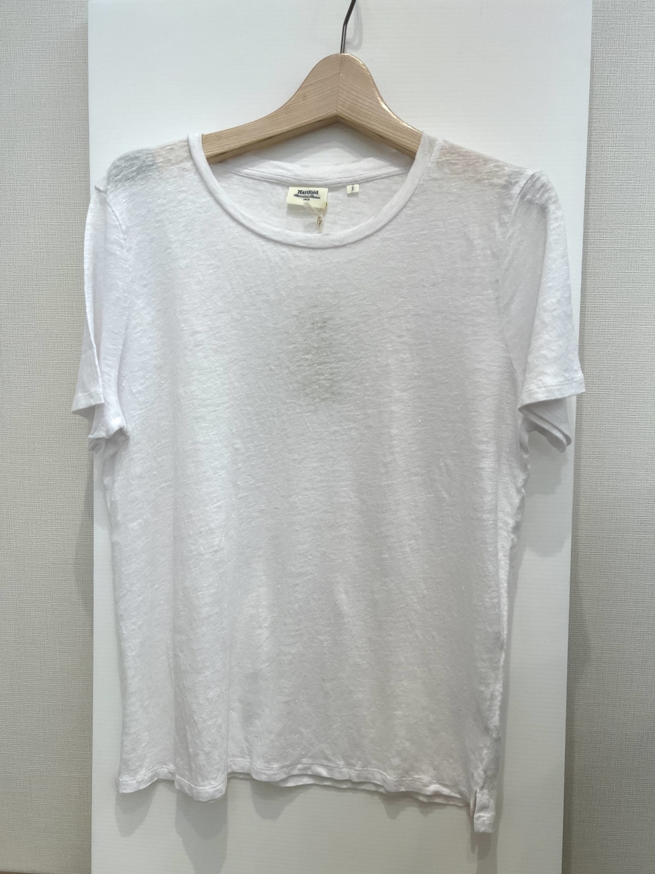 HARTFORD(丸襟無地Tシャツ)