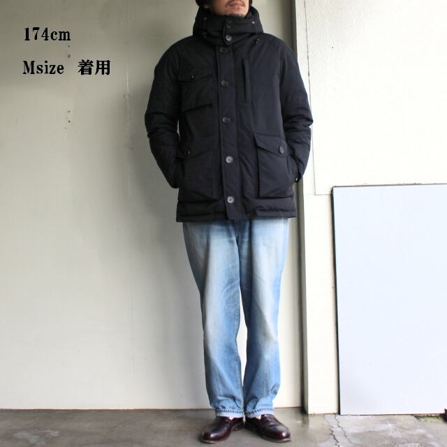 ZANTER DOWN PARKA WP-H ダウンパーカー　ブラック 21-22年秋冬】ZANTER JAPAN ダウンパーカ DOWN PARKA WP-H （BLACK